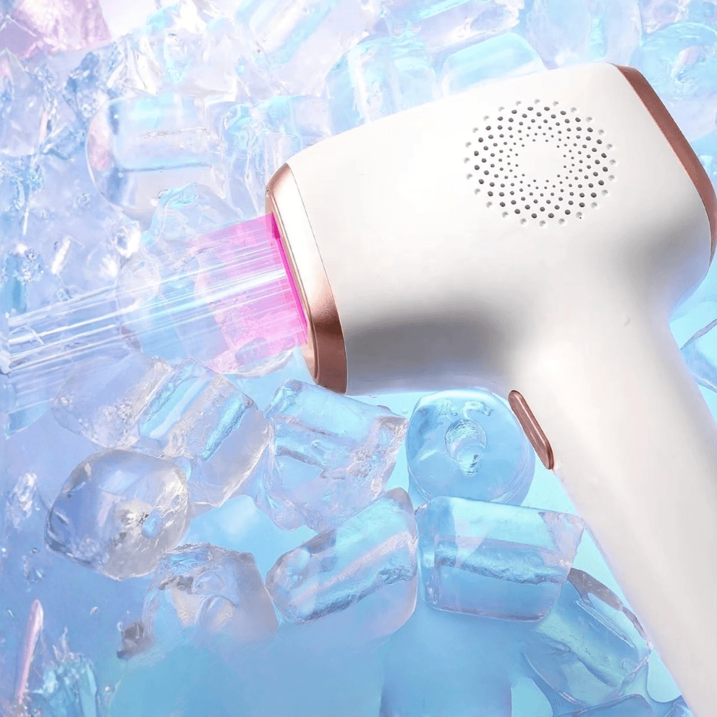 Ice Glow - bezprzewodowy depilator 
IPL z funkcją chłodzenia 8°C